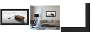 Trendy Decor 4U Solitude by Moises Levy, Ready to hang Framed Print, Black Frame, 39" x 21"